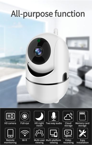 hd 720p cloud ip camera wifi wireless smart auto tracking of human home security surveillance cctv network camera baby monitor
hd 720p cloud ip camera wifi wireless smart auto tracking of human home security surveillance cctv network camera baby monitor