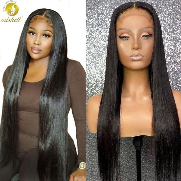 lace wigs mishell straight front human hair pre plucked 4x4 closure wig 30 40 inch brazilian remy, Black;brown
lace wigs mishell straight front human hair pre plucked 4x4 closure wig 30 40 inch brazilian remy, Black;brown