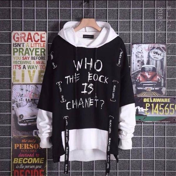 men's hoodies & sweatshirts fashion cool men hip hop japanese letter print fleece womens hoodie casual streetwear males loose coat, Black
men's hoodies & sweatshirts fashion cool men hip hop japanese letter print fleece womens hoodie casual streetwear males loose coat, Black