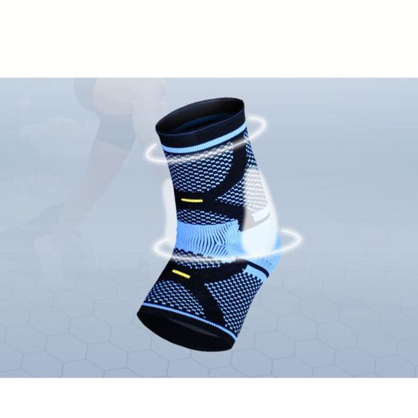 ankle support 1 pc brace knitted nylon wrap sleeve silicone foot protection sports relief pain wears (si, Blue;black
ankle support 1 pc brace knitted nylon wrap sleeve silicone foot protection sports relief pain wears (si, Blue;black