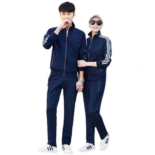 tracksuits 2021 sportswear fashion men's sweater women's school uniform group two-piece set korean three bar couple, Gray
tracksuits 2021 sportswear fashion men's sweater women's school uniform group two-piece set korean three bar couple, Gray
