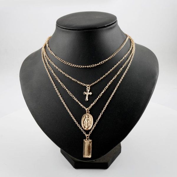pendant necklaces multilayer necklace punk style cute cross blade of razor lockset & other geometric dangle jewelry gifts, Silver
pendant necklaces multilayer necklace punk style cute cross blade of razor lockset & other geometric dangle jewelry gifts, Silver