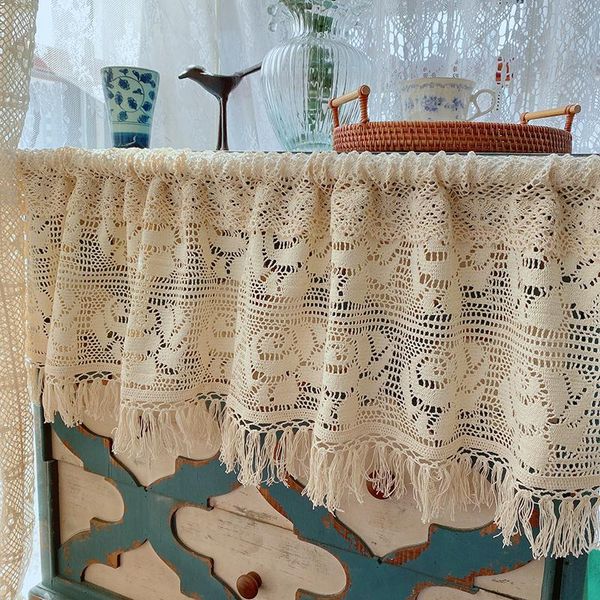 curtain & drapes lanqiujia autumn rose crochet short cotton lace woven american decorative country half for home
curtain & drapes lanqiujia autumn rose crochet short cotton lace woven american decorative country half for home