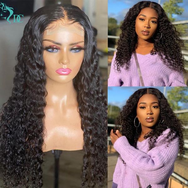 lace wigs deep wave wig 4x4 clousure human hair front pre plucked hairline closure, Black;brown
lace wigs deep wave wig 4x4 clousure human hair front pre plucked hairline closure, Black;brown