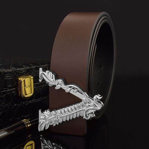 belts flower letters buckle golden belt men fashion luxury strap leather white ceinture homme for women, Black;brown
belts flower letters buckle golden belt men fashion luxury strap leather white ceinture homme for women, Black;brown