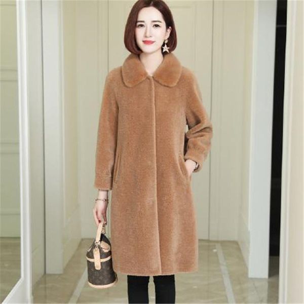 mode 2021 new women real winter skin of vison sheep goal long term coat ladies casual warm jacket j67 0dt0, Black
mode 2021 new women real winter skin of vison sheep goal long term coat ladies casual warm jacket j67 0dt0, Black
