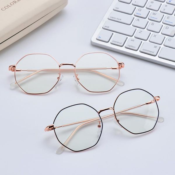 fashion sunglasses frames classic blue light blocking glasses women and men retro round metal optical eyeglasses anti eyestrain computer gam, Black
fashion sunglasses frames classic blue light blocking glasses women and men retro round metal optical eyeglasses anti eyestrain computer gam, Black