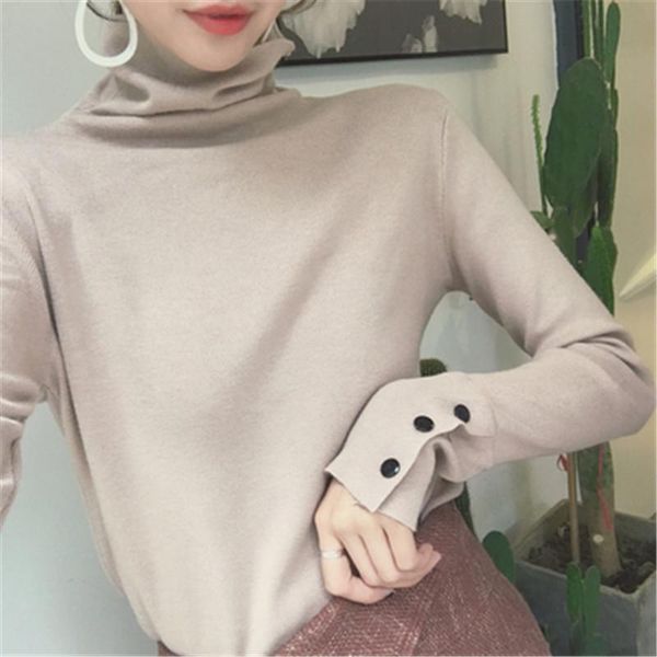 women's sweaters autumn women sweater casual loose turtleneck knitted jumpers 2021 long sleeve crocheted pullovers streetwear winter, White;black
women's sweaters autumn women sweater casual loose turtleneck knitted jumpers 2021 long sleeve crocheted pullovers streetwear winter, White;black