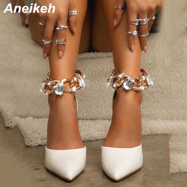 famous brand designer femmes chaussures pumps high heels crystal fashion women's shoes pointed toe retro metal decoratio wedding new 20, Black
famous brand designer femmes chaussures pumps high heels crystal fashion women's shoes pointed toe retro metal decoratio wedding new 20, Black