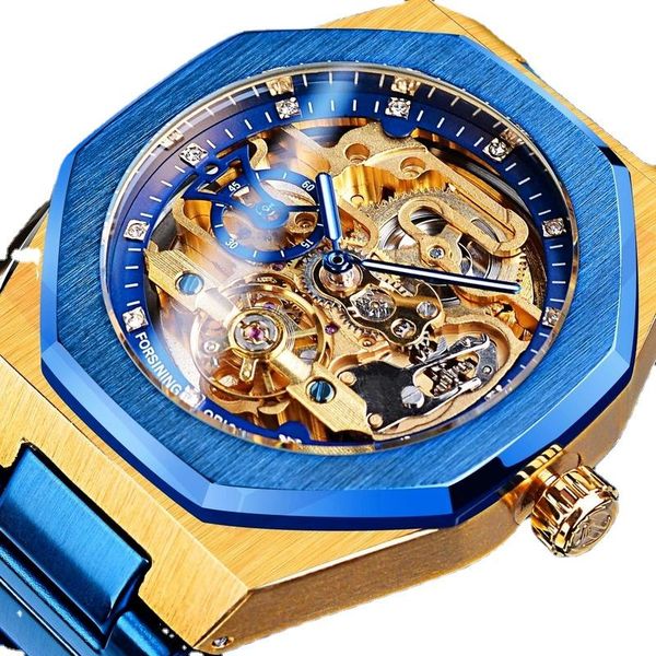 wristwatches watch full hollow men's automatic mechanical pagani design, Slivery;brown
wristwatches watch full hollow men's automatic mechanical pagani design, Slivery;brown