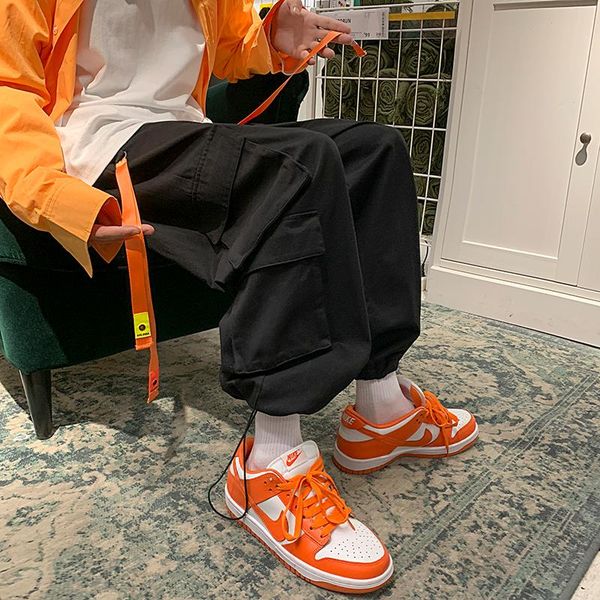men's pants 2021 pockets cargo harem mens casual joggers baggy tactical trousers harajuku streetwear hip hop fashion swag, Black
men's pants 2021 pockets cargo harem mens casual joggers baggy tactical trousers harajuku streetwear hip hop fashion swag, Black