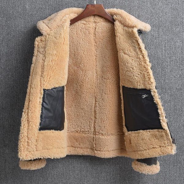 men's leather & faux 2021 vintage black military style genuine shearling coat plus size 4xl real natural sheepskin russian winter thick
men's leather & faux 2021 vintage black military style genuine shearling coat plus size 4xl real natural sheepskin russian winter thick