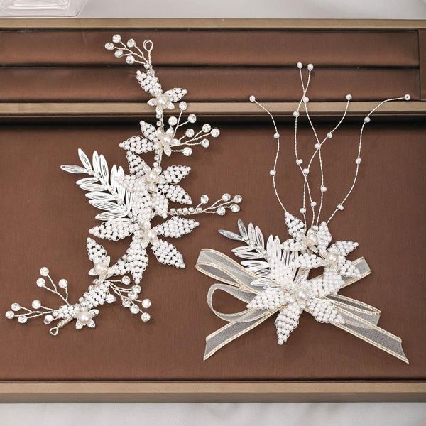 earrings & necklace forseven pearl silver color leaves white hairpin rhinestone hair clips set women headband bride wedding accessory jl
earrings & necklace forseven pearl silver color leaves white hairpin rhinestone hair clips set women headband bride wedding accessory jl
