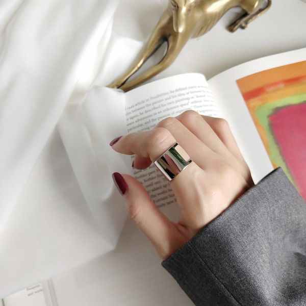 cluster rings 925 sterling silver irregular glossy wide elegant personality open for women wedding anniversary fine jewelry, Golden;silver
cluster rings 925 sterling silver irregular glossy wide elegant personality open for women wedding anniversary fine jewelry, Golden;silver