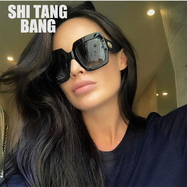 sunglasses high-quality fashion three-color big frame all-match crystal sun glasses uv400 vintage square shades, White;black
sunglasses high-quality fashion three-color big frame all-match crystal sun glasses uv400 vintage square shades, White;black