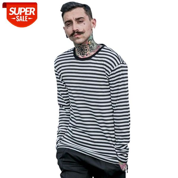 korea style spring new striped t-shirt casual mens striped long sleeve t shirt men's fashion black white t-shirt #nx77, White;black
korea style spring new striped t-shirt casual mens striped long sleeve t shirt men's fashion black white t-shirt #nx77, White;black