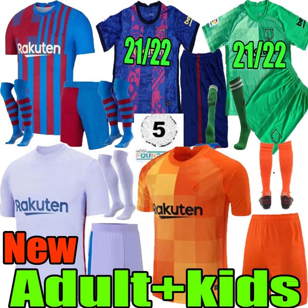 adult+kids 20 21 22 barca soccer jerseys set messi barcelona 2021 2022 ansu fati griezmann braithwaite pedri de jong coutinho movement footb, Black;yellow
adult+kids 20 21 22 barca soccer jerseys set messi barcelona 2021 2022 ansu fati griezmann braithwaite pedri de jong coutinho movement footb, Black;yellow
