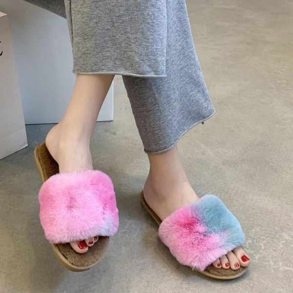 2021 new fashion mix color fuzzy house slippers women soft low heel plush furry slides woman plus size flat shoes 41 zhqh, Black
2021 new fashion mix color fuzzy house slippers women soft low heel plush furry slides woman plus size flat shoes 41 zhqh, Black