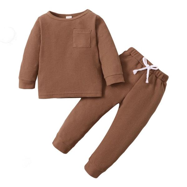 clothing sets opperiaya solid color kids ribbed pants casual set long sleeve round neck lace up waist drawstring autumn, White
clothing sets opperiaya solid color kids ribbed pants casual set long sleeve round neck lace up waist drawstring autumn, White