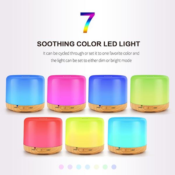 usb electric aroma air diffuser ultrasonic cool air humidifier with 7 soothing color led changing light cool mist maker
usb electric aroma air diffuser ultrasonic cool air humidifier with 7 soothing color led changing light cool mist maker