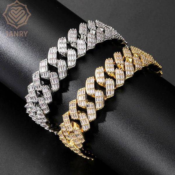 link, chain janry 17mm bracelet iced out baguette prong set cuban in white gold micro pave cubic zirconia hip hop jewelry gift, Black
link, chain janry 17mm bracelet iced out baguette prong set cuban in white gold micro pave cubic zirconia hip hop jewelry gift, Black