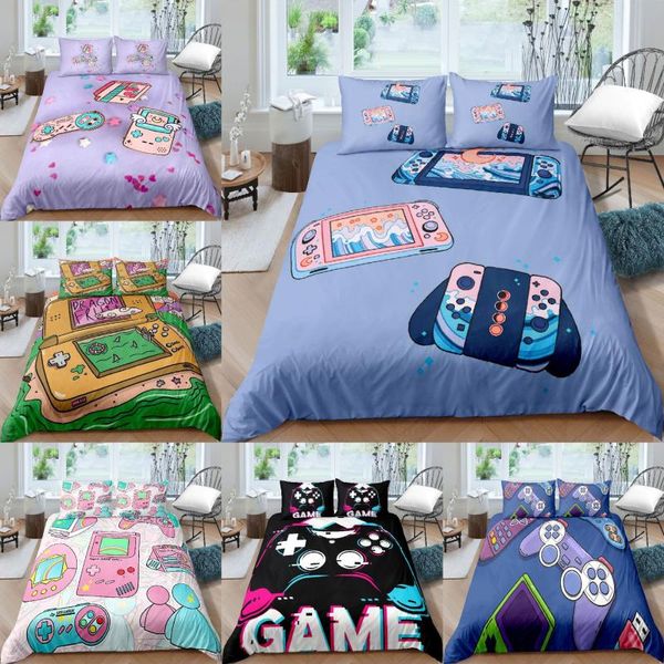 bedding sets color game handle 3d printing quilt cover bed three piece set children bedroom products cartoon pillow case
bedding sets color game handle 3d printing quilt cover bed three piece set children bedroom products cartoon pillow case