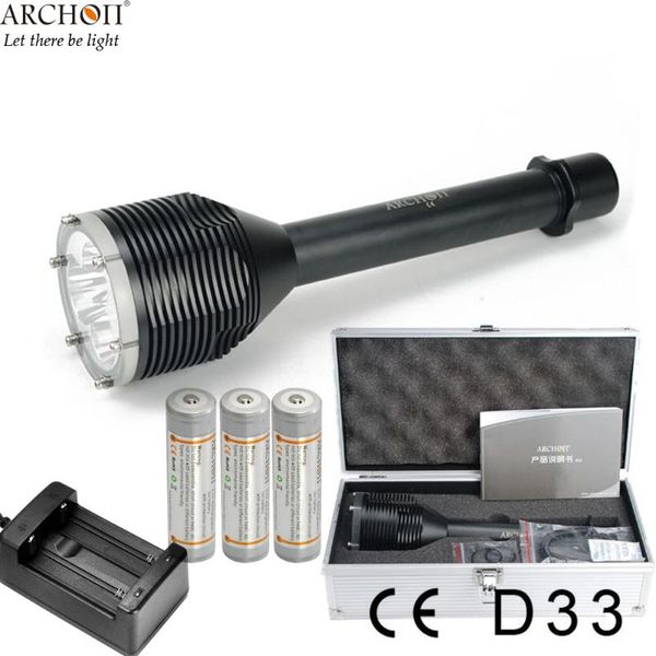 flashlights torches archon d33 diving spotlight 3* cree xm-l2 u2 leds max 3000 lumen underwater 100 meter waterproof dive torch
flashlights torches archon d33 diving spotlight 3* cree xm-l2 u2 leds max 3000 lumen underwater 100 meter waterproof dive torch