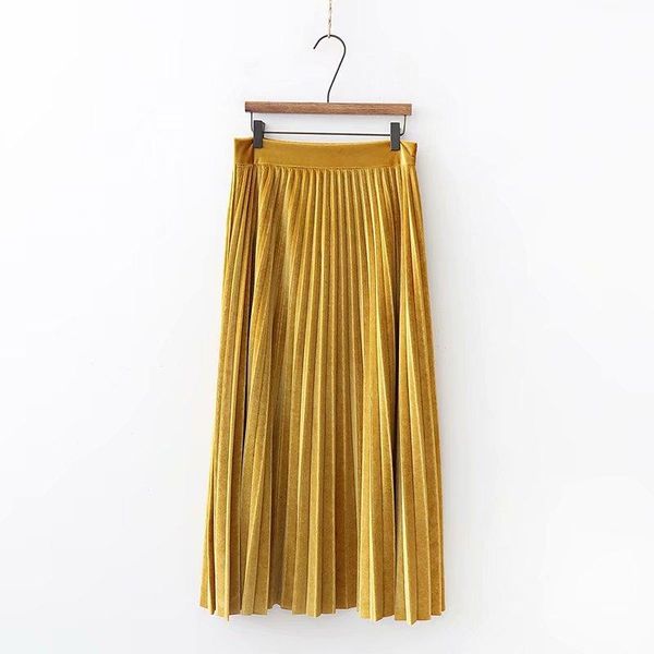 skirts asds women vintage chic velvet pleated faldas mujer elastic waist side zipper solid ins casual midi skirt wqz55316, Black
skirts asds women vintage chic velvet pleated faldas mujer elastic waist side zipper solid ins casual midi skirt wqz55316, Black
