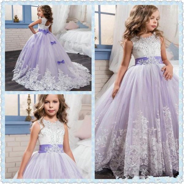 2020 beautiful purple and white flower girls dresses beaded lace appliqued bows pageant gowns for kids wedding party1, Red;yellow
2020 beautiful purple and white flower girls dresses beaded lace appliqued bows pageant gowns for kids wedding party1, Red;yellow