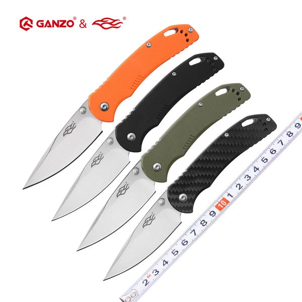 58-60hrc ganzo f753m1 440c g10 or carbon fiber hande foding knife surviva camping too pocket knife tactica edc outdoor too
58-60hrc ganzo f753m1 440c g10 or carbon fiber hande foding knife surviva camping too pocket knife tactica edc outdoor too