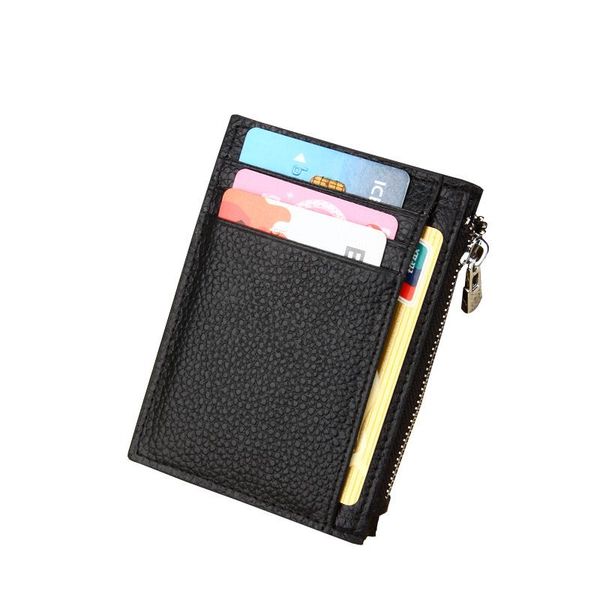 card holders women short wallet genuine leather korean student small fresh multi-card mini coin purse, Brown;gray
card holders women short wallet genuine leather korean student small fresh multi-card mini coin purse, Brown;gray