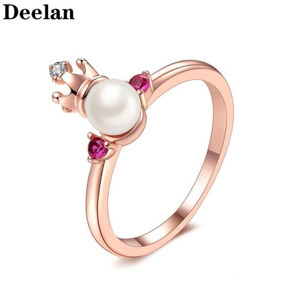 wedding rings deelan set for women trendy crystal crown jewelry girl red imitation pearls engagement ring fasion jewellery, Slivery;golden
wedding rings deelan set for women trendy crystal crown jewelry girl red imitation pearls engagement ring fasion jewellery, Slivery;golden