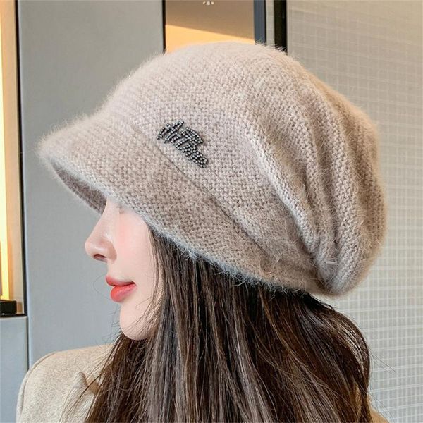 beanies autumn fur knitted hat for girl women winter fashion solid short brim soft warm cashmere wool skullies female thick hats
beanies autumn fur knitted hat for girl women winter fashion solid short brim soft warm cashmere wool skullies female thick hats