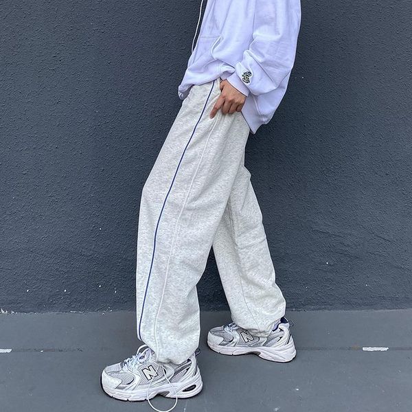 women's pants & capris sports 2021 spring y2k streetwear fashion high waist straight casual boyfriend baggy grey stripe trouser, Black;white
women's pants & capris sports 2021 spring y2k streetwear fashion high waist straight casual boyfriend baggy grey stripe trouser, Black;white