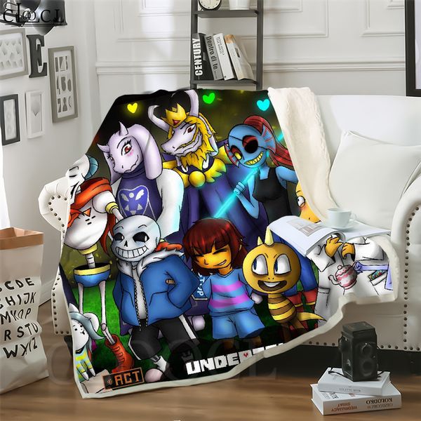 cloocl game undertale sans 3d print casual style blanket sofa teens bedding throw blankets plush quilt
cloocl game undertale sans 3d print casual style blanket sofa teens bedding throw blankets plush quilt