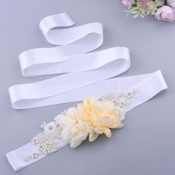 wedding sashes s172 ivory flowers belts bridal sash bride bridesmaid dress accessories women prom party evening dresses belt, White
wedding sashes s172 ivory flowers belts bridal sash bride bridesmaid dress accessories women prom party evening dresses belt, White