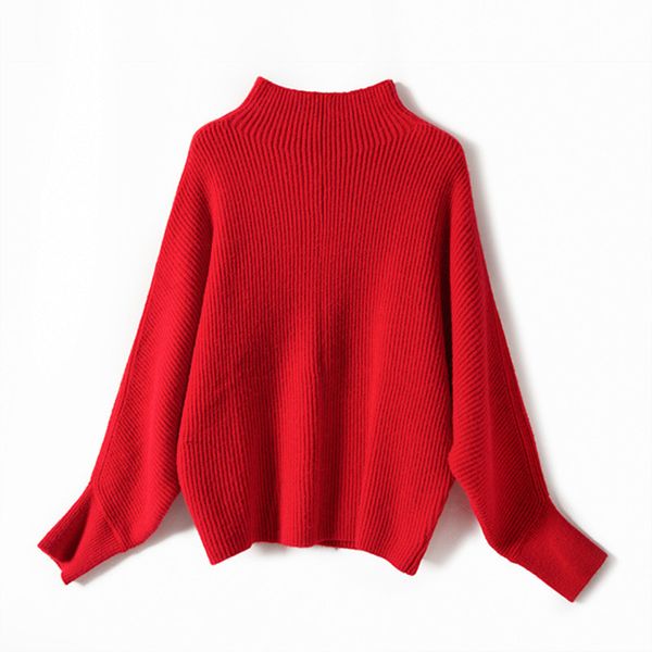 2021 three colors sweater women's autumn winter new turtleneck knit jumper ladies kqm9, White;black
2021 three colors sweater women's autumn winter new turtleneck knit jumper ladies kqm9, White;black