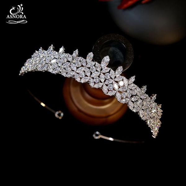 asnora bridal tiara wedding crown hair accessories simple zircon crystal headband girlfriend gift a01176, Golden;silver
asnora bridal tiara wedding crown hair accessories simple zircon crystal headband girlfriend gift a01176, Golden;silver
