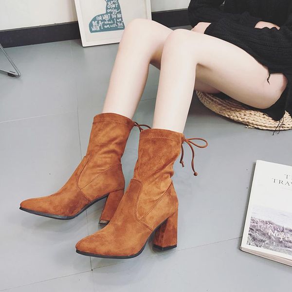 boots sooneeya square heel ankle women autumn winter pointed toe woman bow shoe ladies suede short boot zipper botas mujer, Black
boots sooneeya square heel ankle women autumn winter pointed toe woman bow shoe ladies suede short boot zipper botas mujer, Black