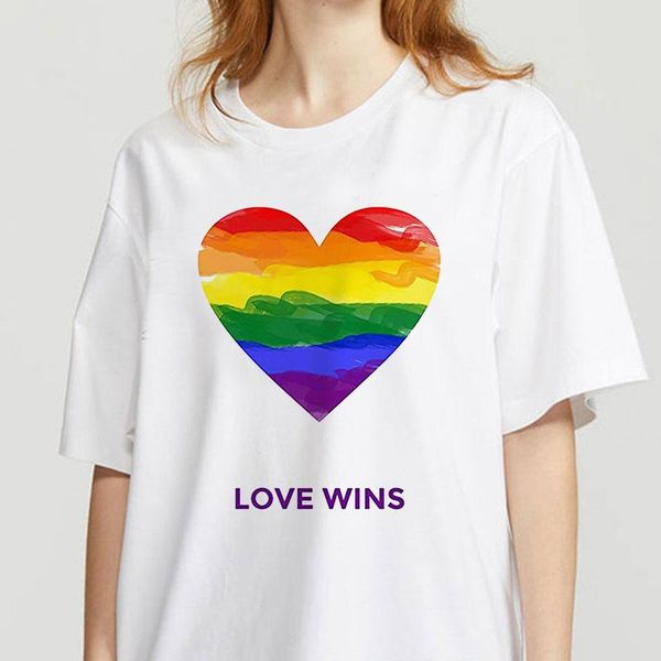 women's t-shirt love wins women tshirts female graphic print fruit short-sleeved summer ladies harajuku tshirt, White
women's t-shirt love wins women tshirts female graphic print fruit short-sleeved summer ladies harajuku tshirt, White