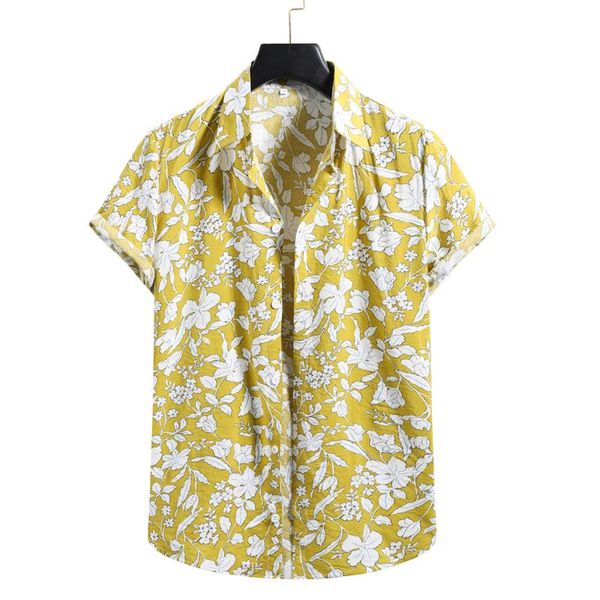 men's casual shirts summer blouse flower print fashion hawaiian holiday beach tee short sleeve loose baggy buttons shirt, White;black
men's casual shirts summer blouse flower print fashion hawaiian holiday beach tee short sleeve loose baggy buttons shirt, White;black