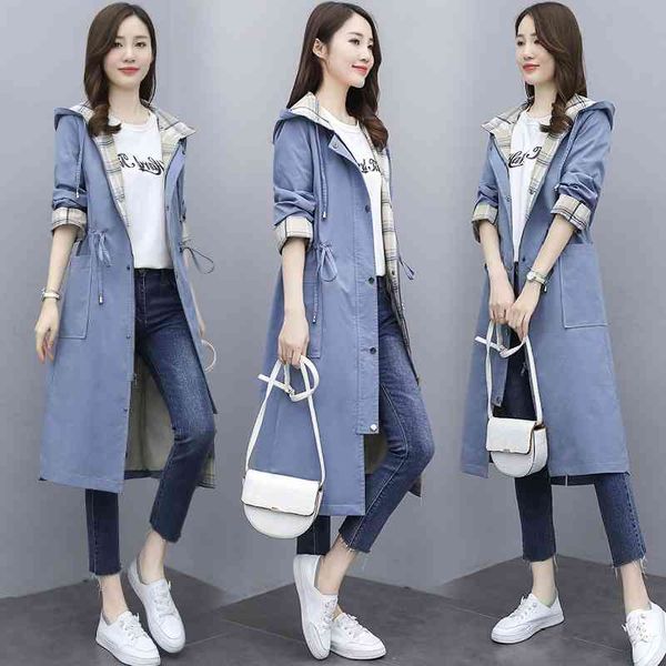 women's windbreaker 2021 new thin women's casual medium long style this year's popular coat spring and autumn, Tan;black
women's windbreaker 2021 new thin women's casual medium long style this year's popular coat spring and autumn, Tan;black