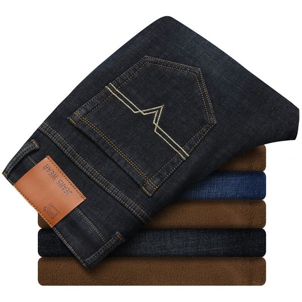 2021 new fashion winter men black/blue slim fit stretch thick veet pants warm jeans casual fleece trousers male plus size x8d5
2021 new fashion winter men black/blue slim fit stretch thick veet pants warm jeans casual fleece trousers male plus size x8d5