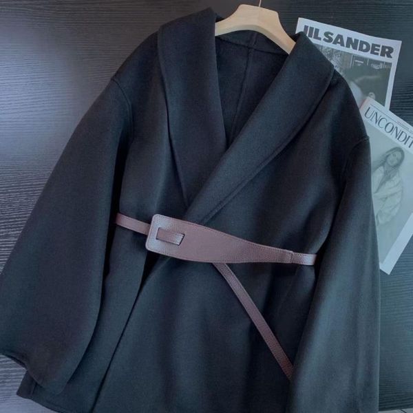 women's suits & blazers 2021 fashion casual woolen coat with belt, elegant temperament, long-sleeved solid color wool women, White;black
women's suits & blazers 2021 fashion casual woolen coat with belt, elegant temperament, long-sleeved solid color wool women, White;black