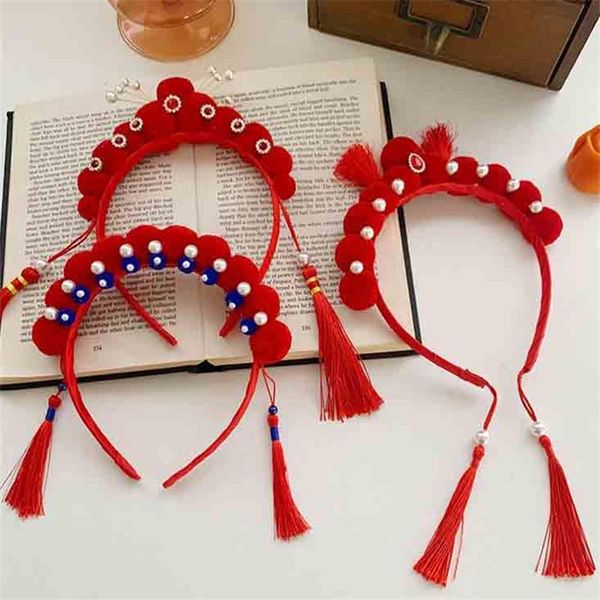 hair accessories peking opera festive headband tassel party decoration head buckle year gift, Slivery;white
hair accessories peking opera festive headband tassel party decoration head buckle year gift, Slivery;white