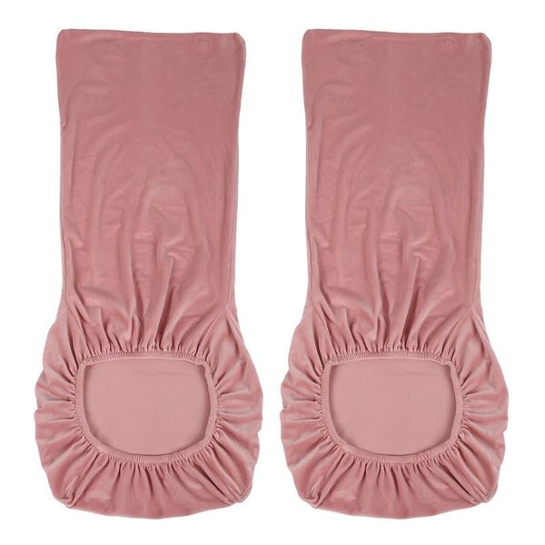 chair covers -2x stretch velvet fabric dining room wedding kitchen home short seat covers, pink
chair covers -2x stretch velvet fabric dining room wedding kitchen home short seat covers, pink