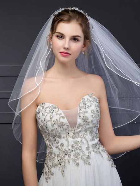 bridal veils tanpell fancy three-dimensional flower beading tulle elbow wedding veil fashion simple ivory two-layer, Black
bridal veils tanpell fancy three-dimensional flower beading tulle elbow wedding veil fashion simple ivory two-layer, Black