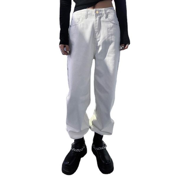 women's pants & capris white brief long casual wide leg trousers women high waist loose fit p fashion tide spring autumn 2021, Black;white
women's pants & capris white brief long casual wide leg trousers women high waist loose fit p fashion tide spring autumn 2021, Black;white