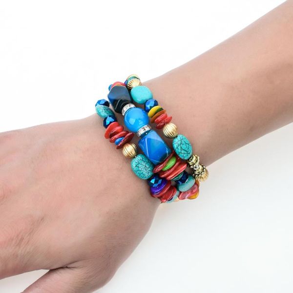 charm bracelets multilayer beads for women vintage resin stone & bangles ethnic jewelry gift, Golden;silver
charm bracelets multilayer beads for women vintage resin stone & bangles ethnic jewelry gift, Golden;silver