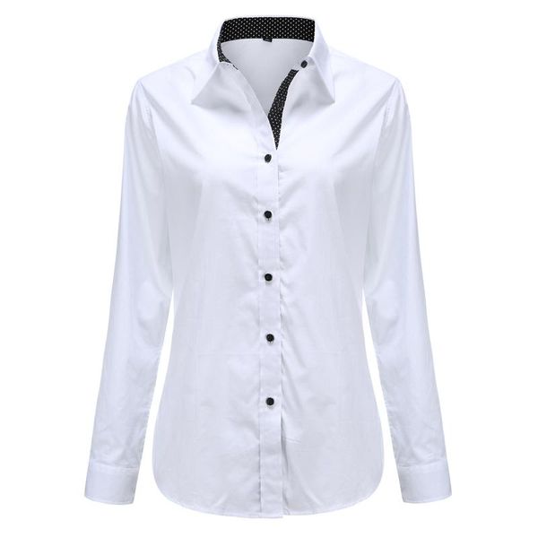 women's blouses & shirts women long sleeve shirt fashion clothes white black slim patchwork dot cotton blouse office ladies plus size f
women's blouses & shirts women long sleeve shirt fashion clothes white black slim patchwork dot cotton blouse office ladies plus size f